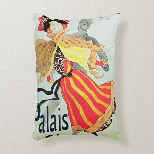 Coussins Décoratifs Glacez les champions Elysees, Paris, 1893 de (Devant(Vertical))