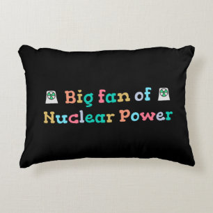 Coussins Décoratifs Grand fan de l'énergie nucléaire