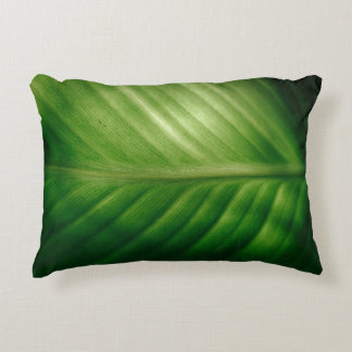 Coussins Décoratifs Gros plan des feuilles vertes
