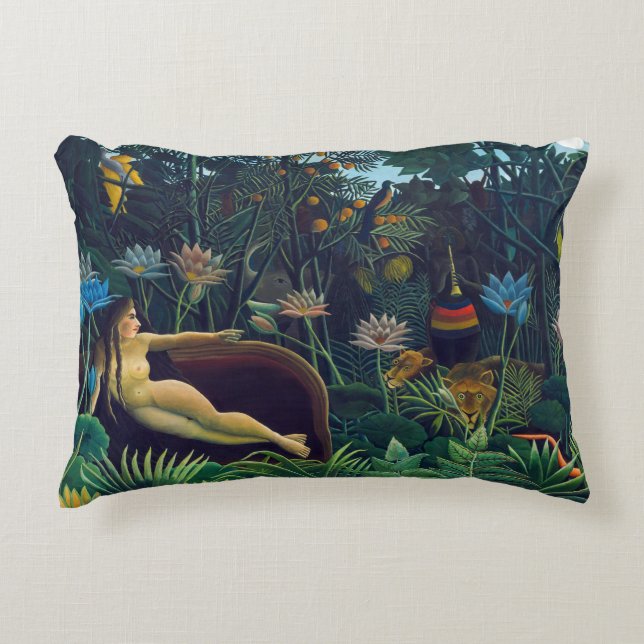 Coussins Décoratifs Henri Rousseau - Le Rêve / Le Reve (Devant)