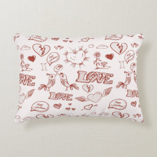 Coussins Décoratifs Heureuse Sainte-Valentin