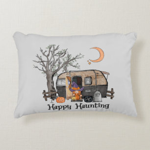 Coussins Décoratifs Heureux Camper d'Halloween Sorcière Éffrayante