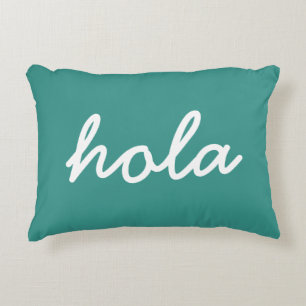 Coussins Décoratifs Hola Turquoise Jeu d'Oreiller pour Décor de salon