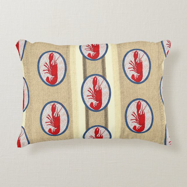 Coussins Décoratifs Homard de roche épineuse (Devant)