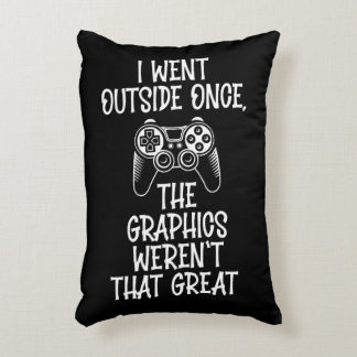 Coussins Décoratifs I Went Outside - Funny Gamer