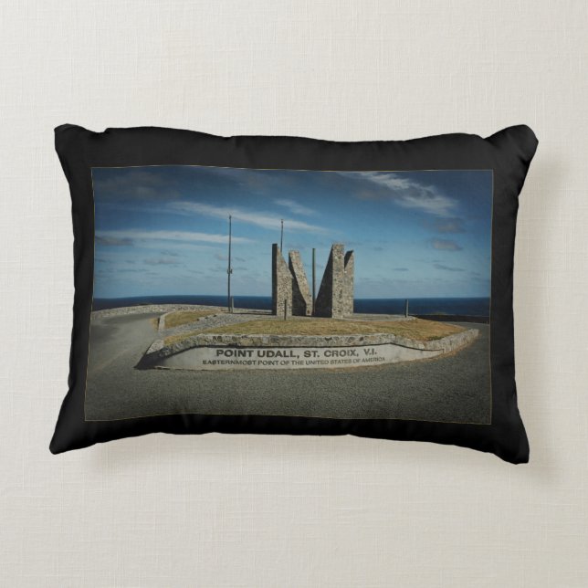 Coussins Décoratifs Iles Vierges américaines Point Udall (Dos)