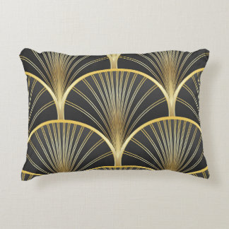 Coussins Décoratifs Illustration de la texture géométrique Art Déco