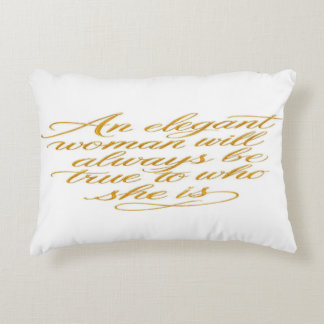 Coussins Décoratifs Inspirational Quote for Women Throw Pillow