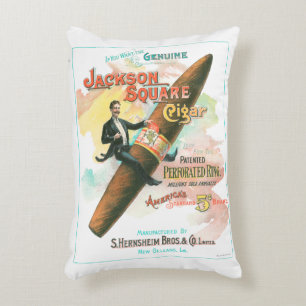 Coussins Décoratifs Jackson Carré Cigar