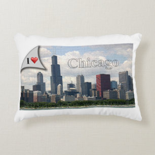 Coussins Décoratifs J'aime Chicago (le coussin)