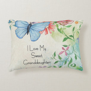 Coussins Décoratifs J'Aime Ma Petite-Fille Douce