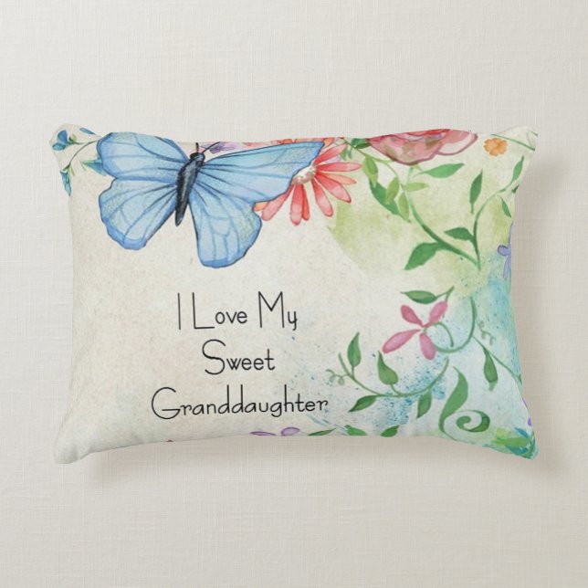 Coussins Décoratifs J'Aime Ma Petite-Fille Douce (Devant)