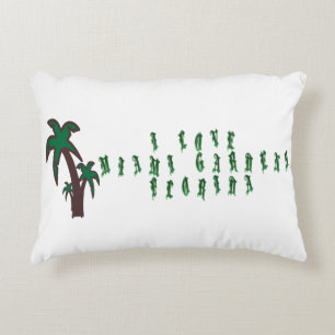 Coussins Décoratifs J'aime Miami Gardens Floride