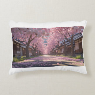 Coussins Décoratifs Japanese Cherry Blossom Sakura Pillow - Day & Nigh