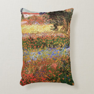 Coussins Décoratifs Jardin de fleurs par Vincent van Gogh