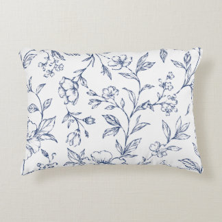 Coussins Décoratifs Jardin Indigo