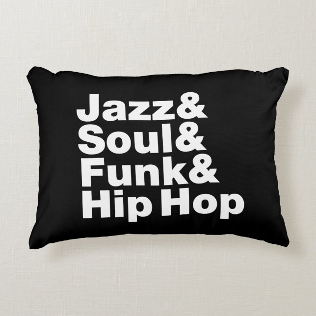 Coussins Décoratifs Jazz & Soul & Funk & Hip hop (Devant)