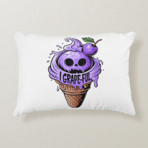 Coussins Décoratifs Je suis plein de raisins, glace hurlante mignonne