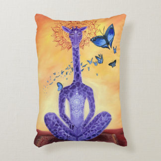 Coussins Décoratifs Jeff la girafe méditante