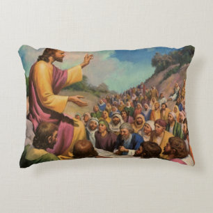 Coussins Décoratifs Jésus-Christ Sermon sur la montagne, Religion Vint
