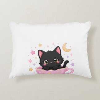 Coussins Décoratifs joli chaton dans une tasse