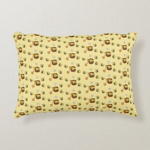 Coussins Décoratifs Jolie abeille à miel avec du miel doux