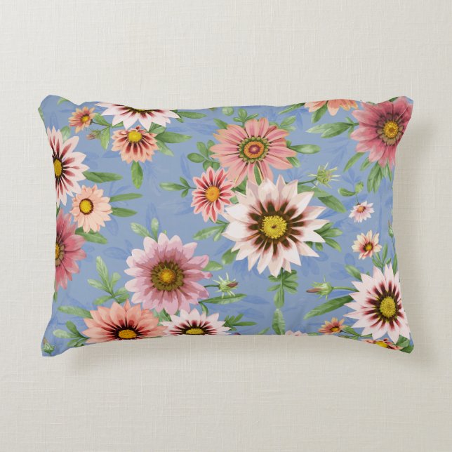 Coussins Décoratifs Jolies marguerites Floral Botanique Design (Devant)