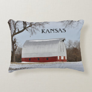 Coussins Décoratifs Kansas Red Barn