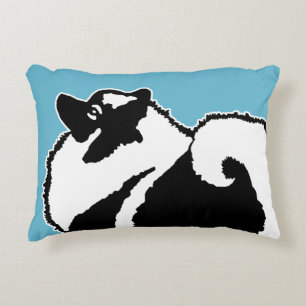 Coussins Décoratifs Keeshond Graphics - Cute Original Chig Art
