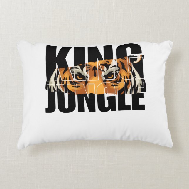 Coussins Décoratifs King of the Jungle (Devant)