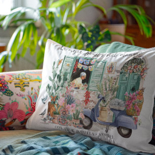 Coussins Décoratifs La Meilleure Grand-mère du Monde Personnalisé