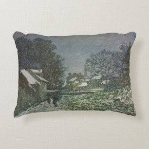 Coussins Décoratifs La neige à Argenteuil par Claude Monet