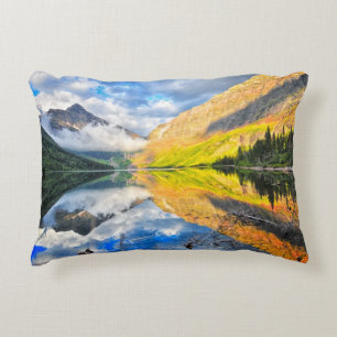 Coussins Décoratifs Lac medicine du stimulant deux au lever de soleil