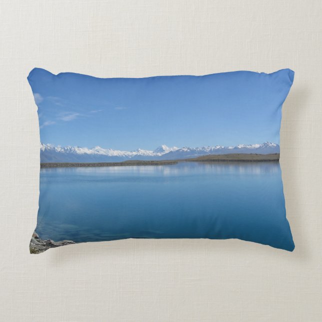 Coussins Décoratifs Lac Tekapo, Nouvelle-Zélande (Devant)
