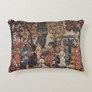 Coussins Décoratifs L'automne par Maurice Prendergast, Vintage Fine Ar