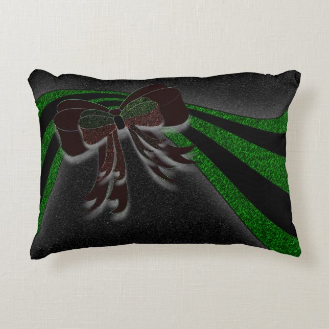 Coussins Décoratifs Le Bow de Noël - (Devant)