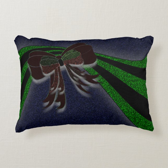 Coussins Décoratifs Le Bow de Noël - (Devant)
