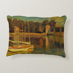 Coussins Décoratifs Le Pont à Argenteuil par Claude Monet