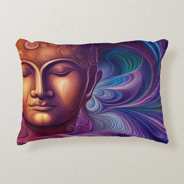 Coussins Décoratifs Le rêve de bouddha — (Devant)