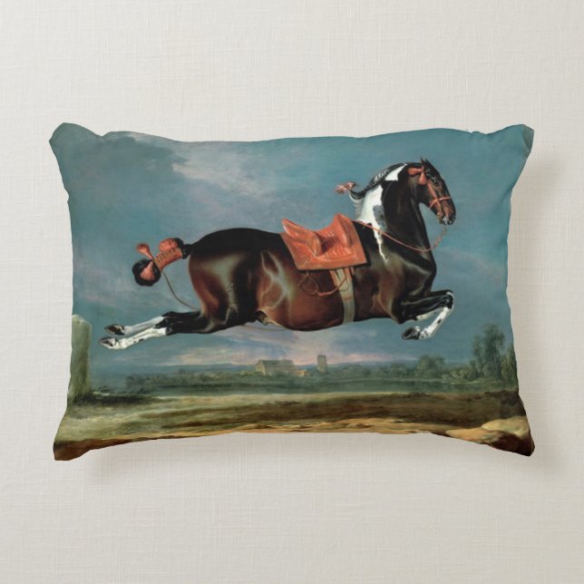 Coussins Décoratifs L'élevage du Cheval Piebald "Cehero" (Devant)