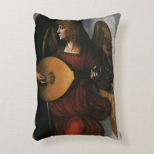 Coussins Décoratifs Leonardo da Vinci"s Un ange en rouge avec une liqu