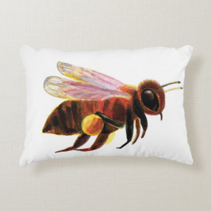 Coussins Décoratifs Les abeilles du miel volent