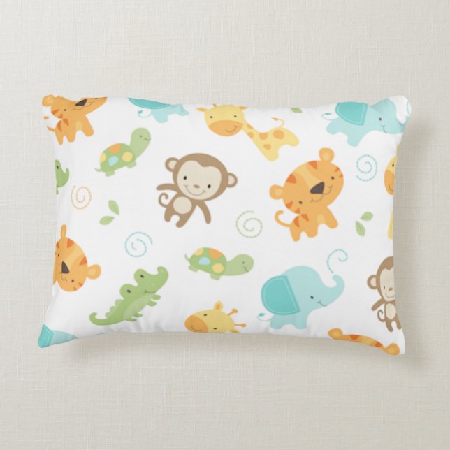 Coussins Décoratifs Les bébés de la jungle (Dos)