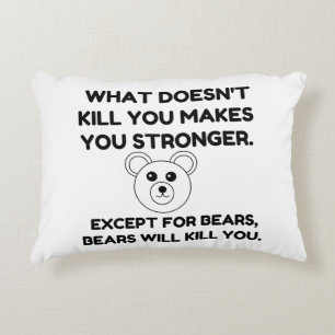COUSSINS DÉCORATIFS LES OURS TUENT