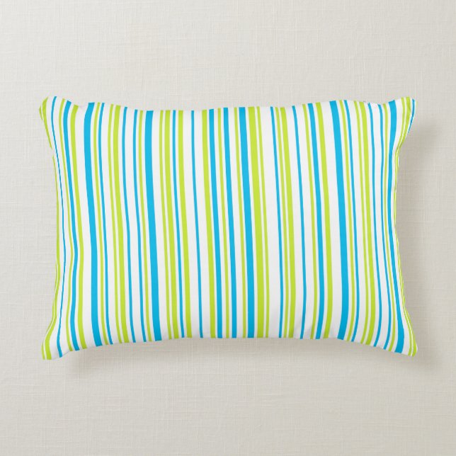 Coussins Décoratifs Les Patterns de Stripes (Devant)