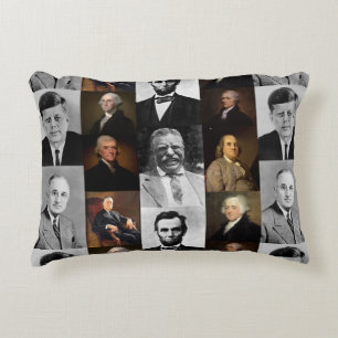 Coussins Décoratifs Les présidents américains, Hamilton et Franklin