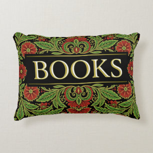 Coussins Décoratifs Livres Amoureux des Livres Écrivains Lecteurs Bibl