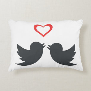 COUSSINS DÉCORATIFS LOVEBIRDS