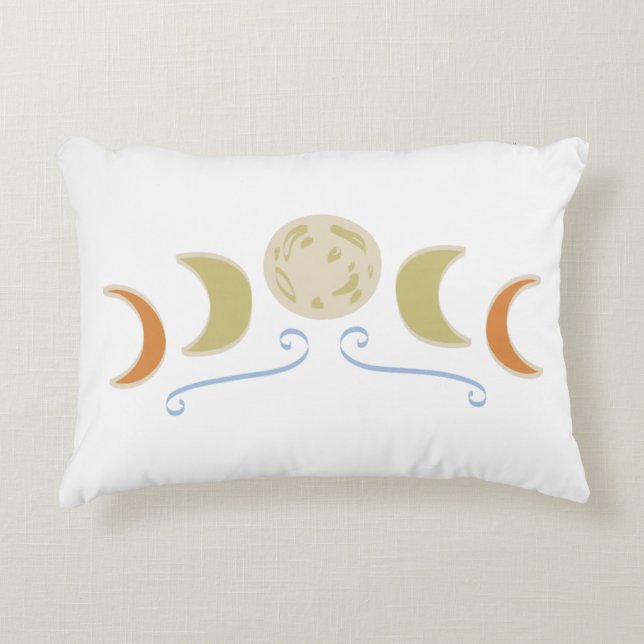 Coussins Décoratifs Lunar Phases Ramadan  Pillow (Devant)