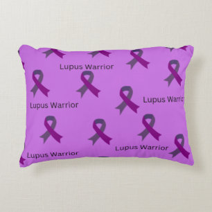 Coussins Décoratifs Lupus Warrior Grand cadeau de sensibilisation pour
